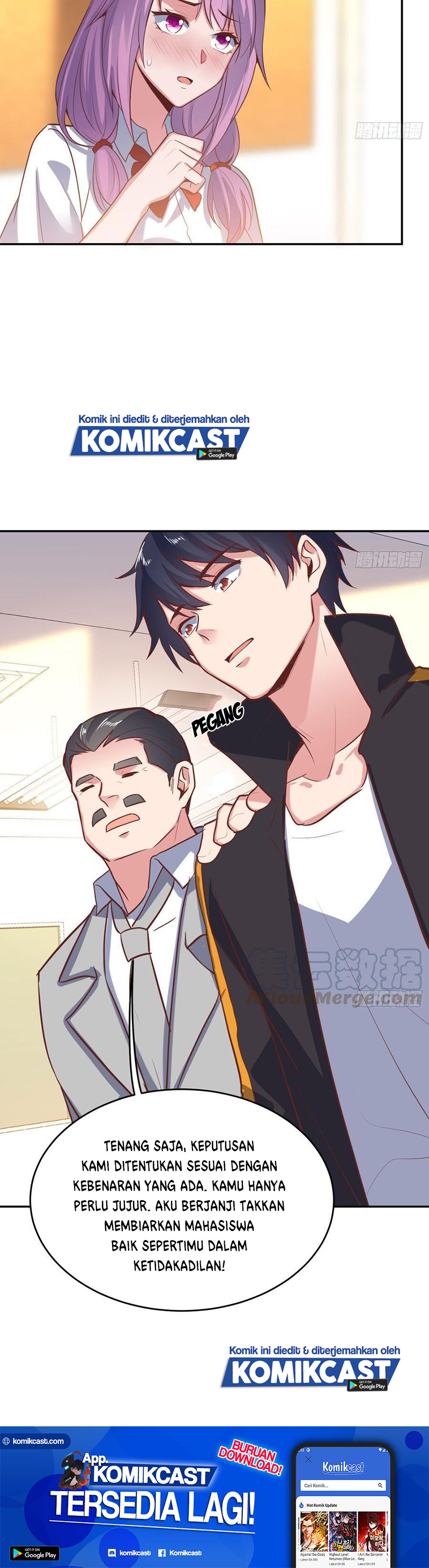 Carrying The Goddess Along Chapter 58 Gambar 23
